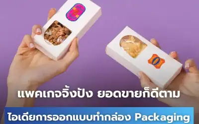 ไอเดียรับทำกล่อง Packaging ออกแบบอย่างไรให้มัดใจลูกค้า ?