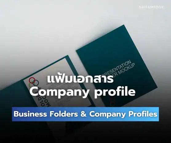 ผลงานแฟ้มและcompanyprofile