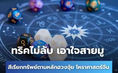 ทริคไม่ลับ เอาใจสายมู ! ออกแบบโลโก้ สีเรียกทรัพย์ ตามหลักโหราศาสตร์จีน