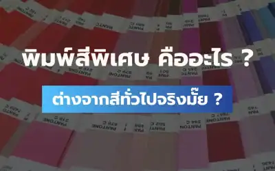  ทุกเรื่องที่คุณต้องรู้เกี่ยวกับ “สีพิเศษในการพิมพ์”